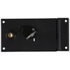 Image de Serrure en applique horizontal Bricard noir droite