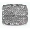 Image de Jeu de plaques traditionnelles 6 gaufres coeur 030521 Super 2 Lagrange