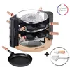 Image de Raclette Lagrange Evolution avec accessoires 149012 900 W Noir et Bois en occasion ou reconditionné