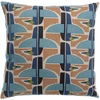 Image de Vivaraise - Housse de coussin Imprimé Farel multicolore 45x45 cm