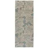 Image de Vivaraise Tapis Ariane Outdoor recyclé Acier 80 x 200 cm