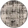 Image de Vivaraise Tapis Catania 2 Outdoor Noir diamètre 200 cm