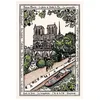 Image de Torchon Notre dame ecru 48 x 72 cm Winkler
