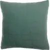 Image de Vivaraise - Housse de coussin en coton Titou vert de gris 45x45 cm