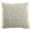 Image de Vivaraise Coussin chiné Jane Olive 45 x 45 cm