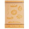 Image de Torchon jacquard Les pains ocre 50 x 70 cm Winkler