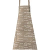 Image de Winkler - Tablier de cuisine Sel & Poivre Ficelle - 80x85 cm OS