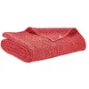 Image de Vivaraise - Jeté de lit et de canapé Tana   Couverture d'appoint, Couette légère réversible   100% Coton lavé Stonewashed   Tissage nid d'abeille
