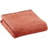 Image de Vivaraise - Drap de Douche Zoé   70x140 cm   Serviette de Plage, Spa, Piscine, hammam   Tissu éponge 100% Coton Absorbant   Motif Jacquard