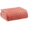 Image de Vivaraise - Plaid Swami   130x200 cm   Couverture d'appoint Chaude, jeté de canapé Doux   100% Coton lavé Stonewash