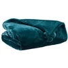 Image de Vivaraise Plaid Tender Pompons Paon 130 x 170 cm