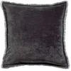 Image de Vivaraise - Coussin Fara avec garnissage Moelleux   Taie d'oreiller Lavable - Housse Amovible 100% Velours de Coton   Finition à Franges
