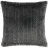Image de Vivaraise - Housse de coussin Kinta carbone 45x45 cm