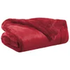 Image de Winkler Plaid Tender Polyester Chaud et Douillet Rubis 150x200 cm