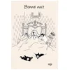 Image de Torchon Dubout Bonne nuit ecru 48 x 72 cm Winkler