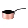Image de Casserole BAUMALU en cuivre 16 cm - capacité 1.5 L - hauteur 8 cm