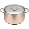 Image de BAUMALU Faitout avec couvercle inox 24 Ø cm