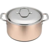 Image de B'Chef - Baumalu - Faitout induction B Chef cuivré - D.24 cm OS