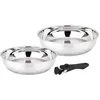 Image de Poêles - BAUMALU - Comète - Set 2 pièces - 24 et 28 cm - Manche amovible
