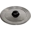 Image de Couvercle universel en inox - BAUMALU - Multi-degrés - 22/24/26 cm