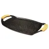 Image de Baumalu - Plancha Fonte Aluminium - 48,5 x 28,5cm - revêtement Effet Pierre