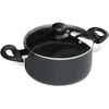 Image de Baumalu - Faitout avec couvercle Easy induction noir - D.20 cm OS