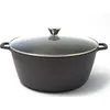 Image de Baumalu - Mijoteuse haavec couvercle à induction noire - d.36 cm OS