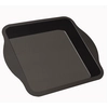 Image de Baumalu - Moule carré acier revêtu Sucre et Gourmandises anthracite - 23x23x5 cm OS
