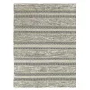 Image de Thedecofactory Terra Cotton Ethno - Tapis 100% Coton Bande Ethno Blanc-Sable 120x170