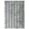 Image de Thedecofactory Emprise Horizontal - Tapis avec Relief Motif Horizontal Gris 120x170