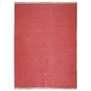 Image de Thedecofactory Tapis en Jute et Coton avec Franges Terra Cotta 120x170 - Style bohème
