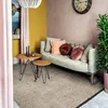 Image de Thedecofactory Venice - Tapis en Coton et Polyester Lavable tissé Plat Gris 120x170