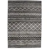 Image de Thedecofactory Tapis Toucher laineux imprimé Motifs Ethniques Noir 133x190