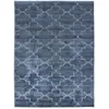Image de Thedecofactory Vintage Relief Tapis 133X180 Polypro Heat Set Vintage Relief, Polypro Heat Set, Bleu, 180 x 133 x 1.5 cm