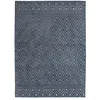 Image de Thedecofactory Vintage Relief Tapis 133X180 Polypro Heat Set Vintage Relief, Polypro Heat Set, Bleu, 180 x 133 x 1.5 cm
