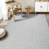 Image de Thedecofactory Tapis Damier Extra-Doux Blanc 160x230