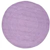 Image de Tapis Réversible Effet Cordage, 120cm, Violet