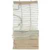 Image de Thedecofactory Store Voilage Effet Soie avec du Coton et Jute écru 60x200