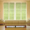 Image de Thedecofactory Store Voilage en Jute Coton Vert Mousse 60x200