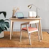 Image de Thedecofactory Tapis en Coton et Polyester Lavable tissé Plat Orange 80x150