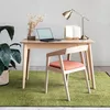 Image de Thedecofactory Tapis en Coton et Polyester Lavable tissé Plat Vert 80x150