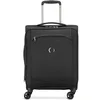 Image de DELSEY PARIS - MONTMARTRE AIR 2.0 - Valise cabine soft extensible slim recycle - 4 doubles roues - 55x40x20cm - S - Noir