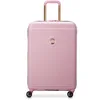 Image de DELSEY Paris - Freestyle - Valise soute Rigide 66 cm x 44 cm x 28 cm - roulettes silencieuses - Coque légère et Solide - 70 L - L - Pivoine