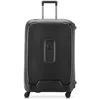 Image de DELSEY Paris - MONCEY - Valise Grande Taille Rigide Matière Recyclée et Recyclable - 76x52x30 cm - 97 litres - L - Noir
