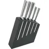 Image de Bloc couteaux DUBOST Kimono Noir + 5 couteaux Inox