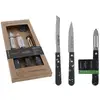 Image de Coffret de 3 couteaux de cuisine Sense Black Edition Jean Dubost