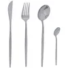 Image de JEAN DUBOST - Ménagère 24 pièces - Fuseau Martele - tout en inox - lame dentée et pointue - boite cadeau