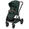 Image de Maxi-Cosi Oxford Plus Poussette bébé 2-en-1 avec nacelle, de la naissance à 4 ans (0 22 kg), pliage compact, suspension souple, grand panier de rangement 10kg, Twillic Green
