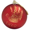 Image de Baby Art Christmas Ball - My Christmas Fairy, Boule de Noël personnalisable avec empreinte main pied bébé, peinture inclus, 10cm, Plastique, rouge