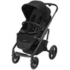 Image de Maxi-Cosi Lila XP Plus - Poussette tout terrain dès la naissance, 0 à 4 ans, y compris une cabine de bébé spacieuse avec matelas rembourré supplémentaire et fonction relax, Essential Black